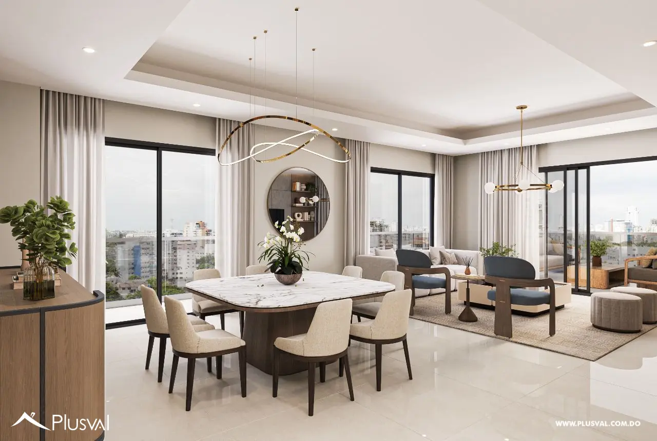 Lujosos Apartamentos de venta en Piantini con excelente distribucion 533392