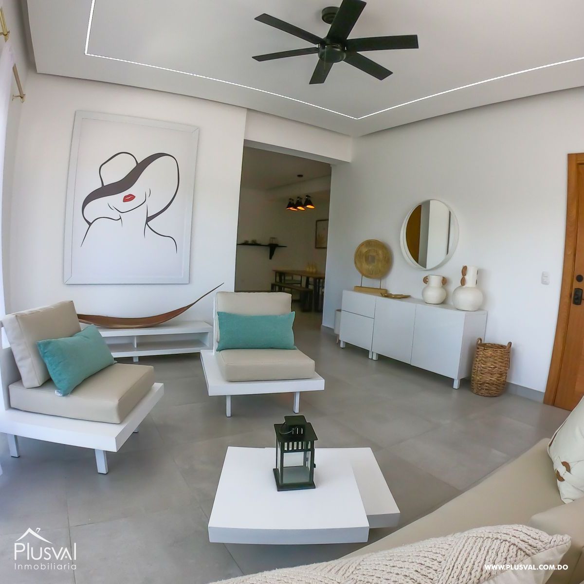 Se Alquila espacioso apartamento amueblado en la privilegiada urbanización Bayardo, Puerto Plata. 425937