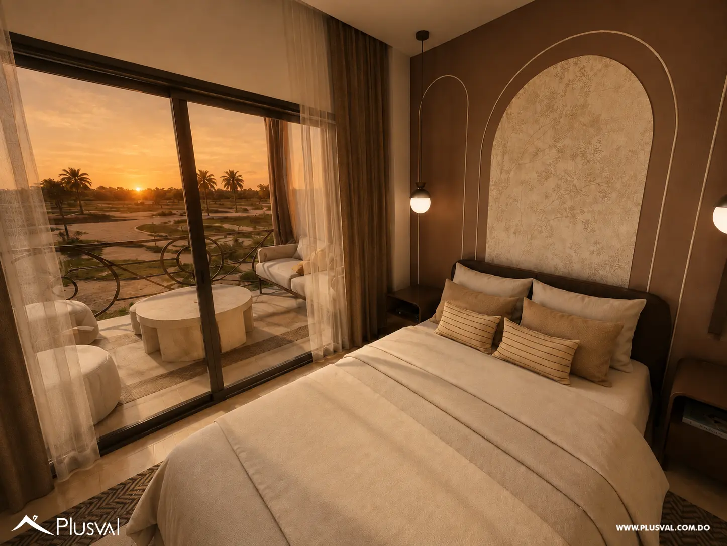 Apartamento de 2 habitaciones + Estudio  en Green Village Cap Cana 511380