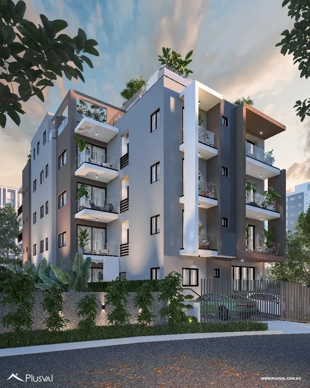 Proyecto de apartamentos de 3 habitaciones en venta en Arroyo Hondo. 452155