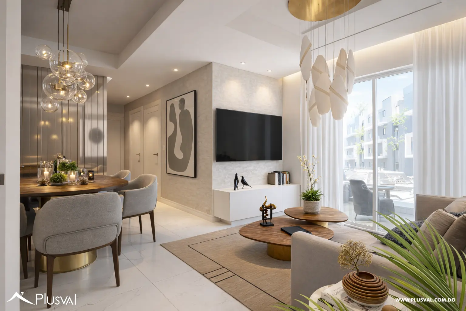 CANEY ORIENTAL: Apartamentos de 4to. nivel con área de terraza privada 497236