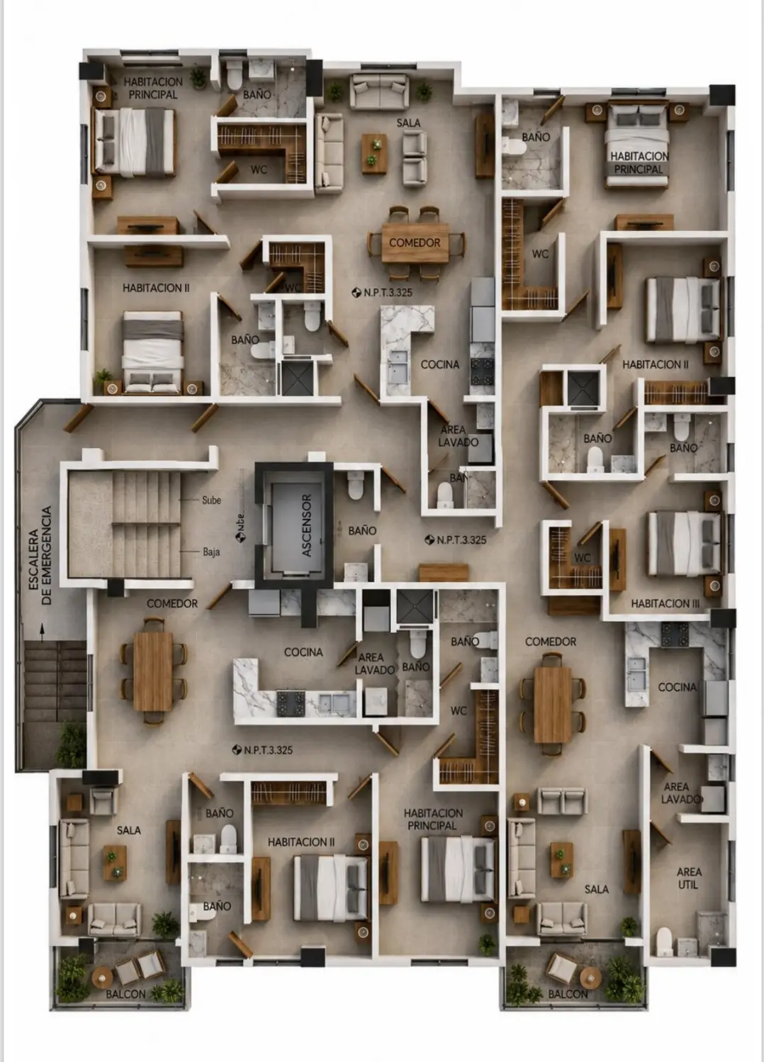 Proyecto de apartamentos en los Restauradores con Jacuzzi y Gimnasio 522048