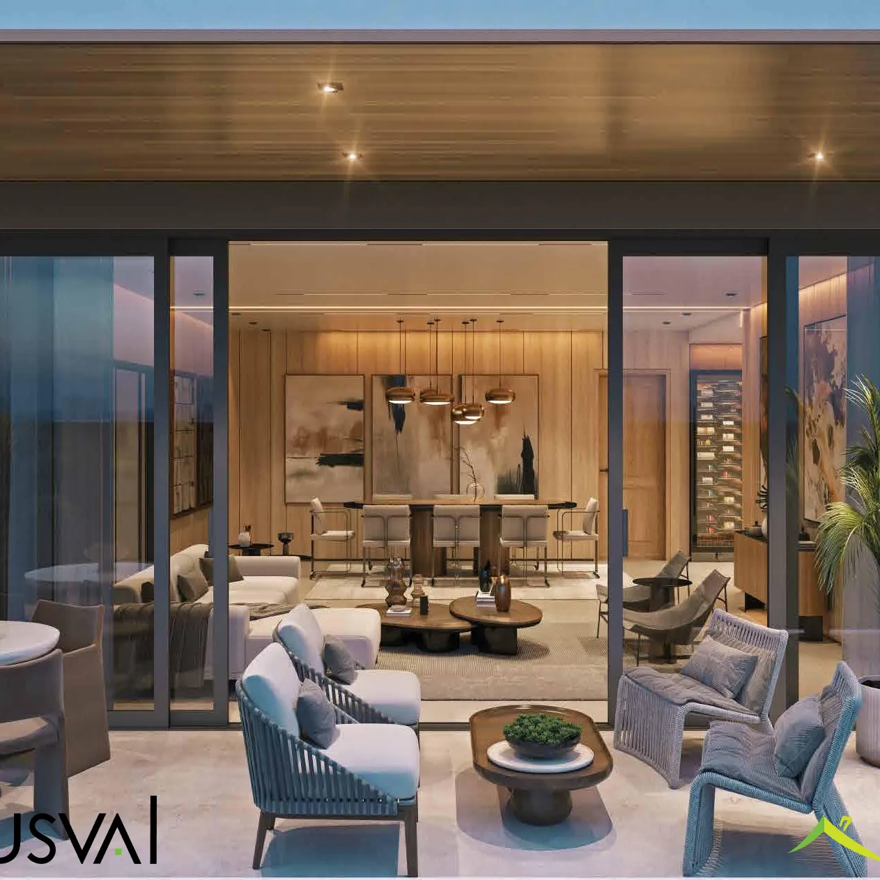 Apartamento en venta en Naco de 3 habitaciones + estudio 416966