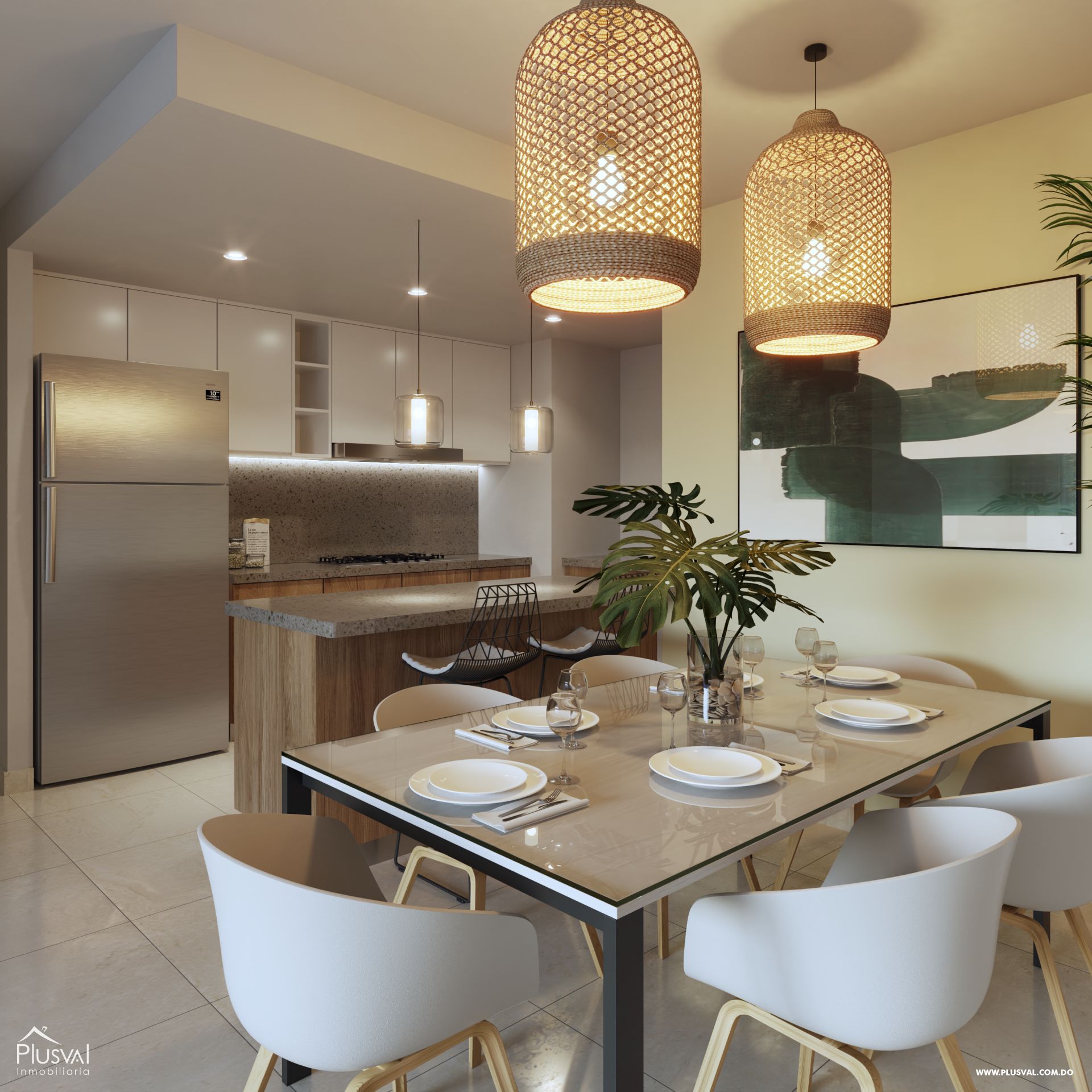 Amplios Apartamentos de 1, 2 y 3 Habitaciones en Venta 456488