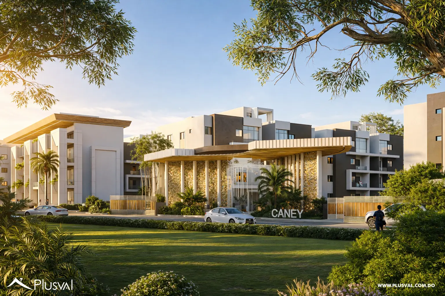 CANEY ORIENTAL: Apartamentos de 4to. nivel con área de terraza privada 497237