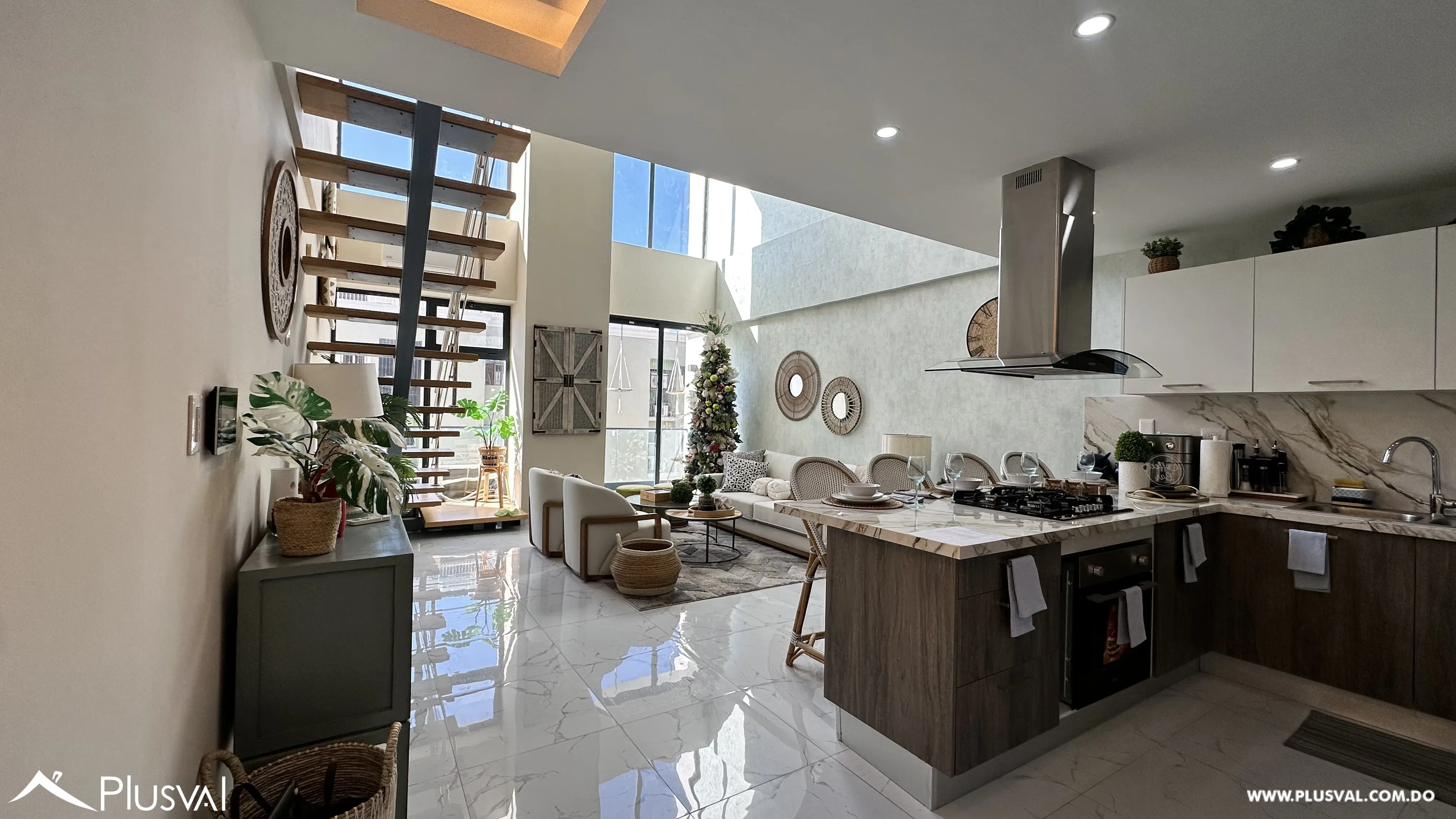 Apartamento de 1 habitación en venta en Evaristo Morales, loft amueblado 499752