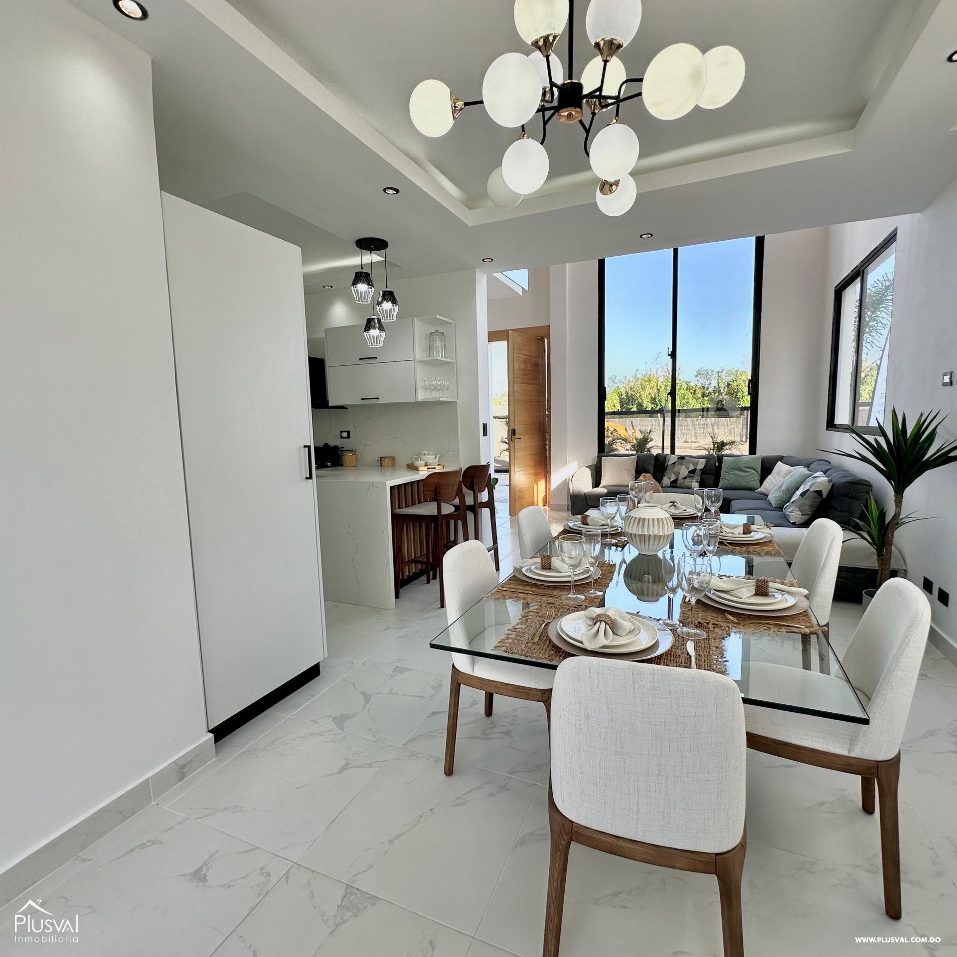 Exclusivas Villas en Bávaro, con un concepto minimalista acorde a los nuevos tiempos. 356619