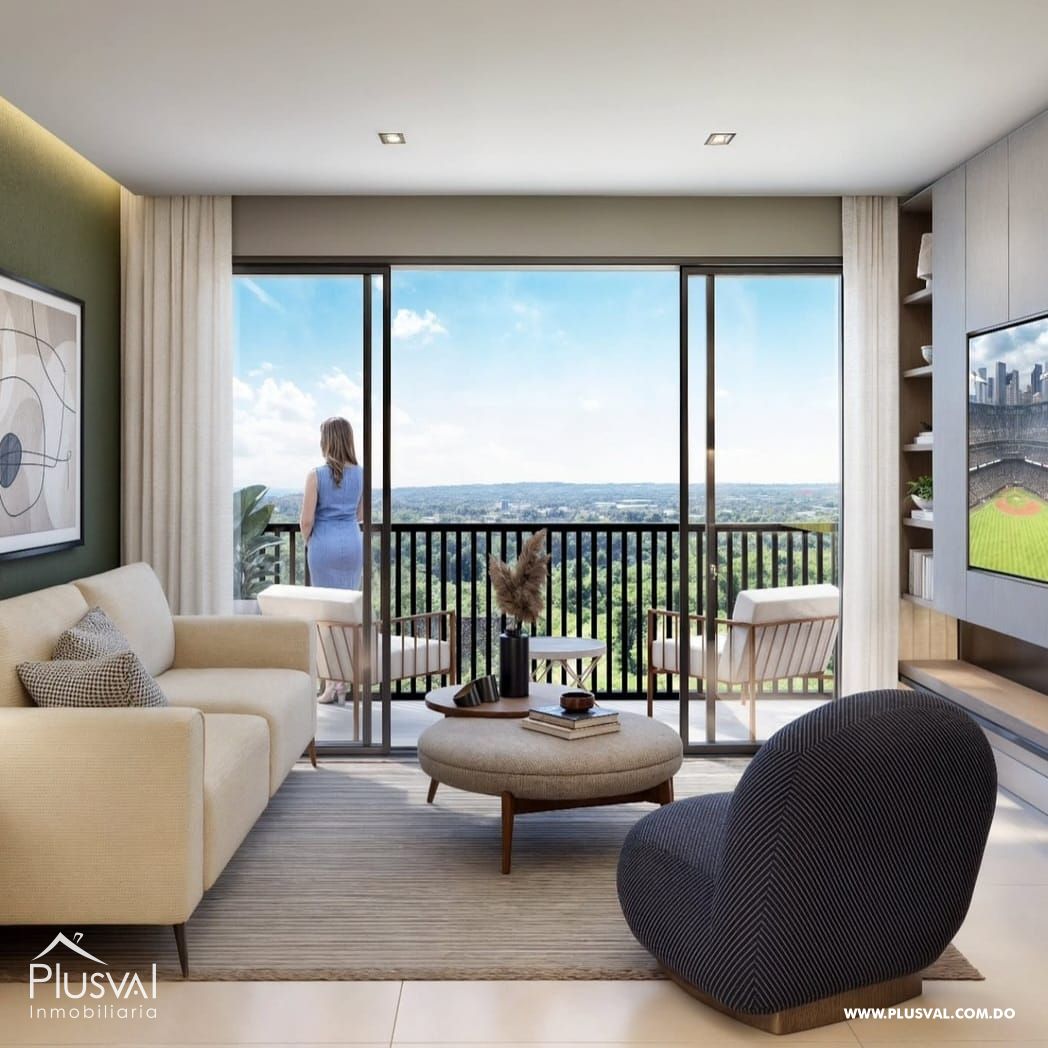 Apartamentos en planos, con excelente distribución en Santiago. 431268