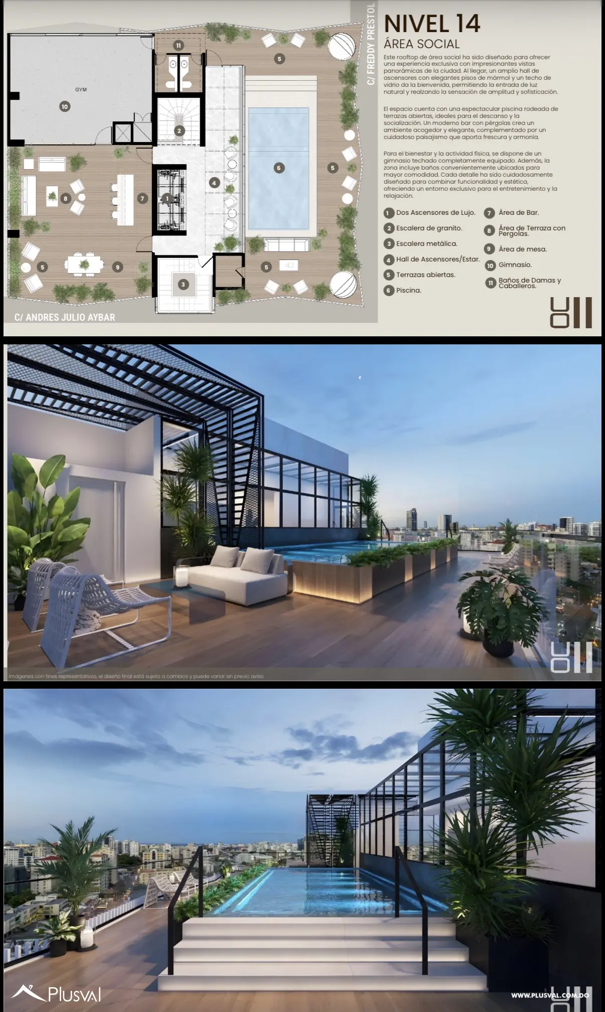 Apartamento en alquiler Amueblado en Piantini con vista a la Ciudad 525981