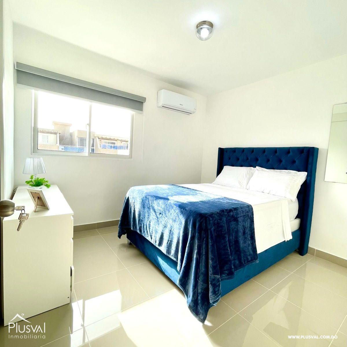 Apartamento en Alquiler Amueblado en Residencial Cerrado 399214