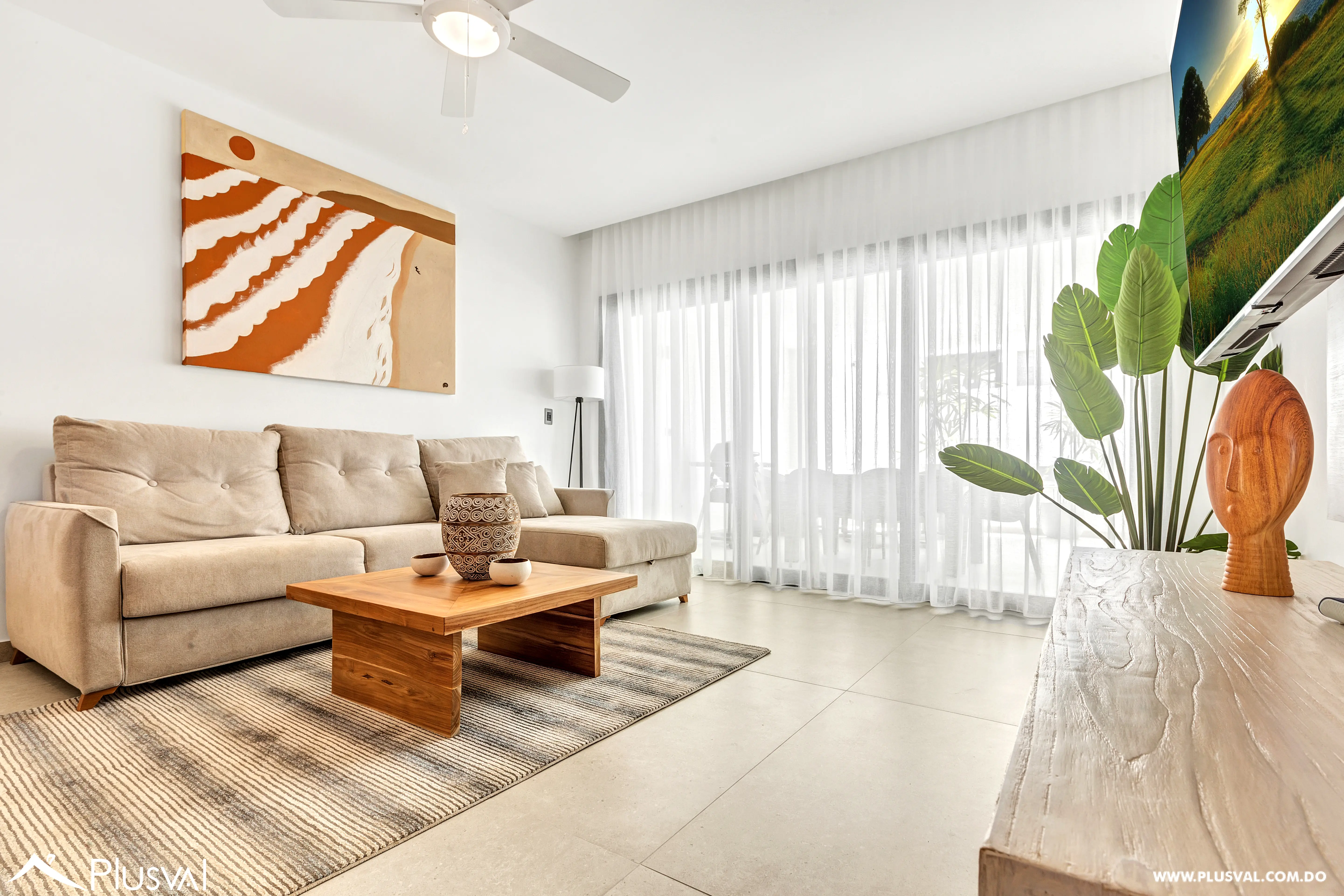 Apartamento frente al mar con terraza y jacuzzi privado en Los Corales, Bávaro 487745